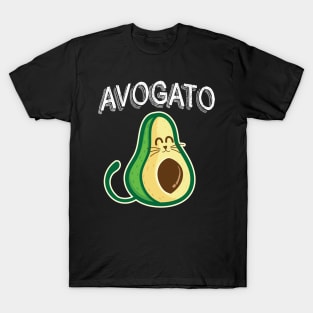 'AVOGATO' Funny Avocado T-Shirt